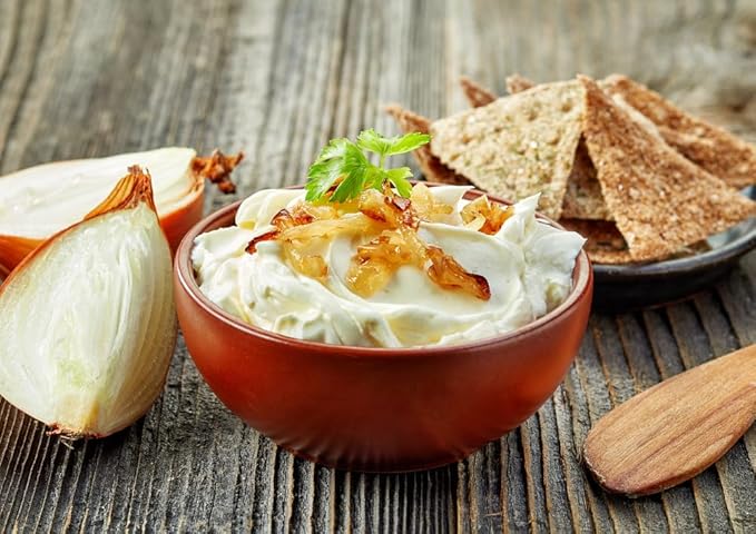 A Blend Above French Onion Dip Mix, 1oz, (3 Pack), Gluten-Free, No MSG, All Natural, No Preservatives, Vegetable Dip, Keto Friendly, Low Carb, Easy to Make
