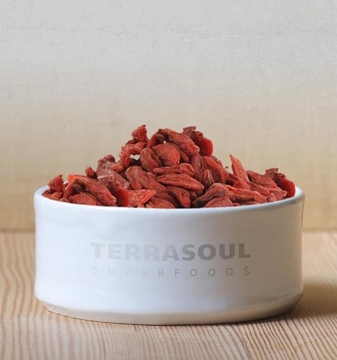 Terrasoul Superfoods Organic Goji Berries, 2 Lbs (2 pack) - Large Size | Chewy Texture | Premium Quality | Lab-Tested…