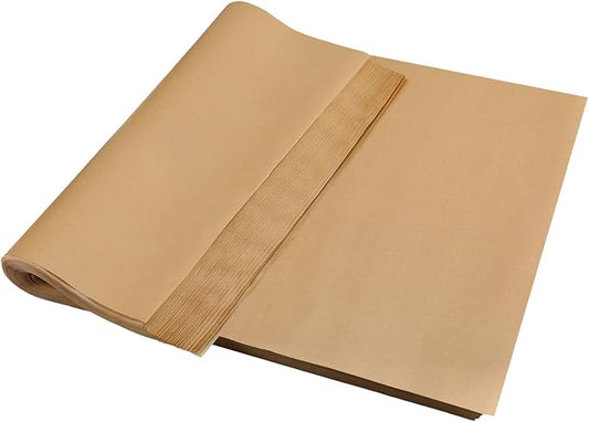Maitys 500 Pcs 18 x 26 Inch Parchment Paper Baking Sheets Precut Non-stick & No-leak Large Unbleached Baking Paper for Full Size Sheet Pan Cooking Grilling Air Fryer Steaming Bread Cup Cake Cookie
