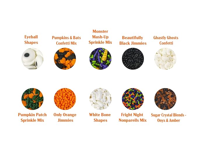 Mystic Sprinkles Sprinkle Decorating Kits (Haunted Halloween)