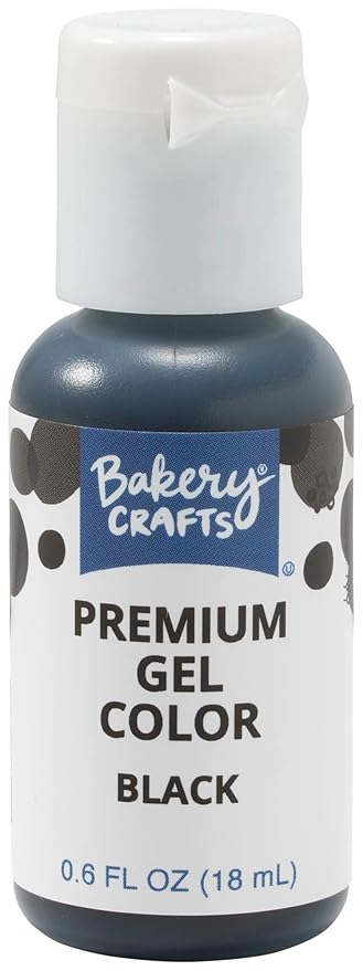 Bakery Crafts Premium Gel Food Coloring 12 Bottle Assortment, 7.2 Fl Oz, Highly Concentrated Food Safe Dye Color For Use with Cake Mix, Buttercream, Whipped Icing, Fondant & Piping Gel, 12 x 0.6FL - Made In The USA