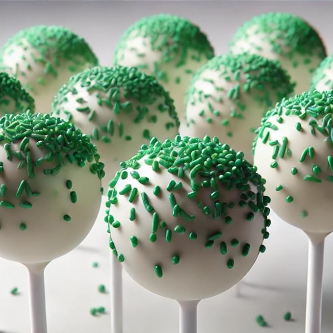 Olive & Vine Green Sprinkles, Vibrant Color, For Baking & Desserts, Rich Tradition, Authentic Taste, For Global Recipes (11.02)