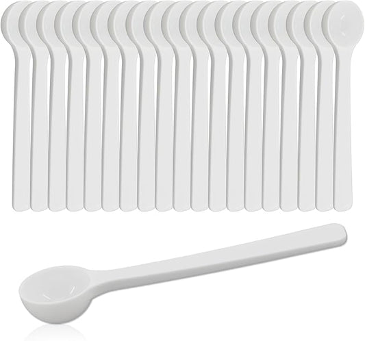 20 Pcs Teaspoon Measuring Spoons, Capacity 1g Reusable for Cooking and Baking, for Coffee Sugar Spices Nuts