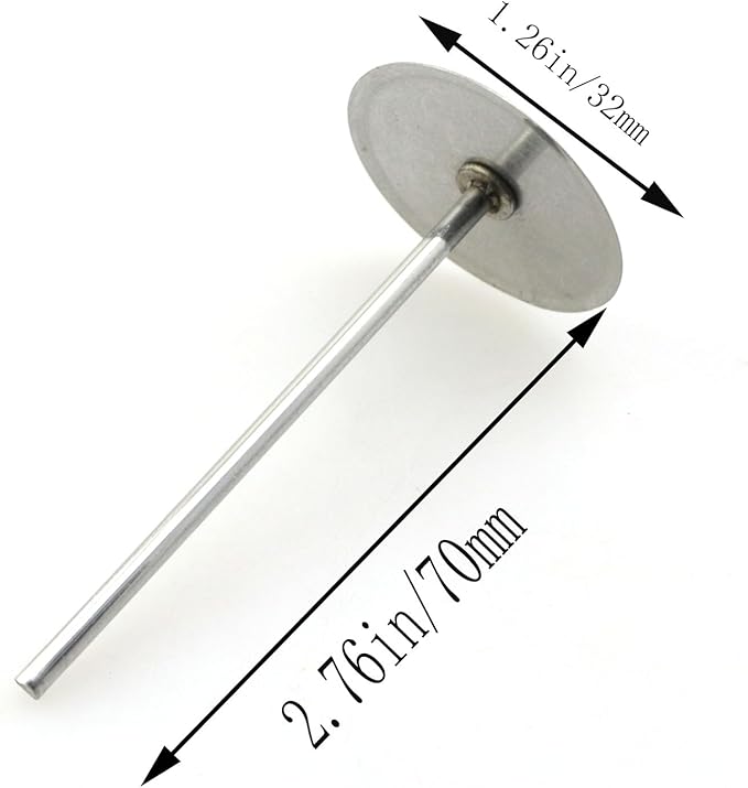 8pcs Baking Framing Nail Silver Stainless Steel Heating Rod For Cake Decoration Baking Tools Accessories Cake Tools Creative Treats