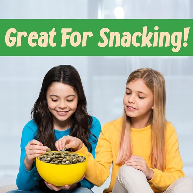 Sincerely Nuts Shelled Pepitas Pumpkin Seeds Salted (3 lb bag) | Delicious Nutrient Dense Low Carb Snack | High in Magnesium & Manganese Minerals |Gluten Free | Kosher |Great for Cooking