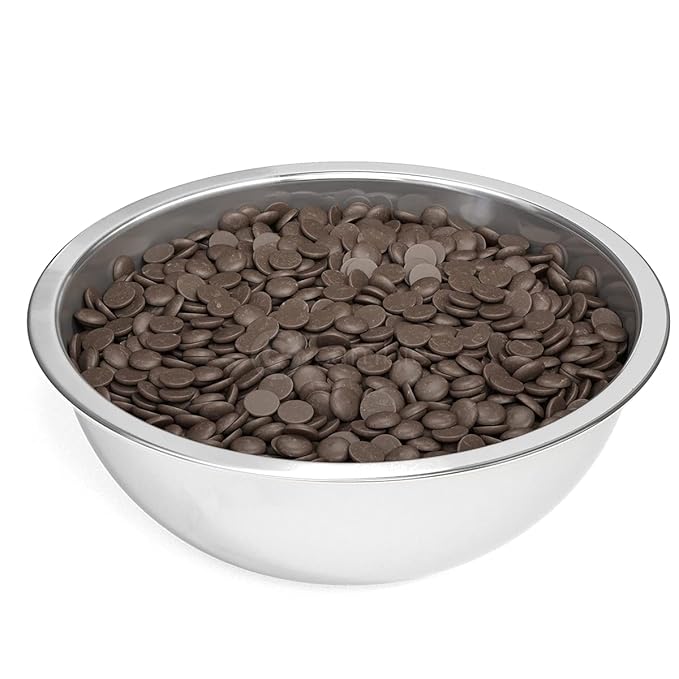 Cambie Dark Chocolate Couverture 54.5%, 1 Pound of Dark Chocolate Chips, European Style Couverture for Chocolatiers, Pastry Chefs, Home Bakers, and Professionals, 1 Pound