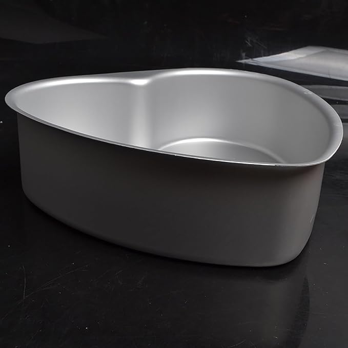 6 Inches Aluminum Heart Shaped Cake Pans Tins