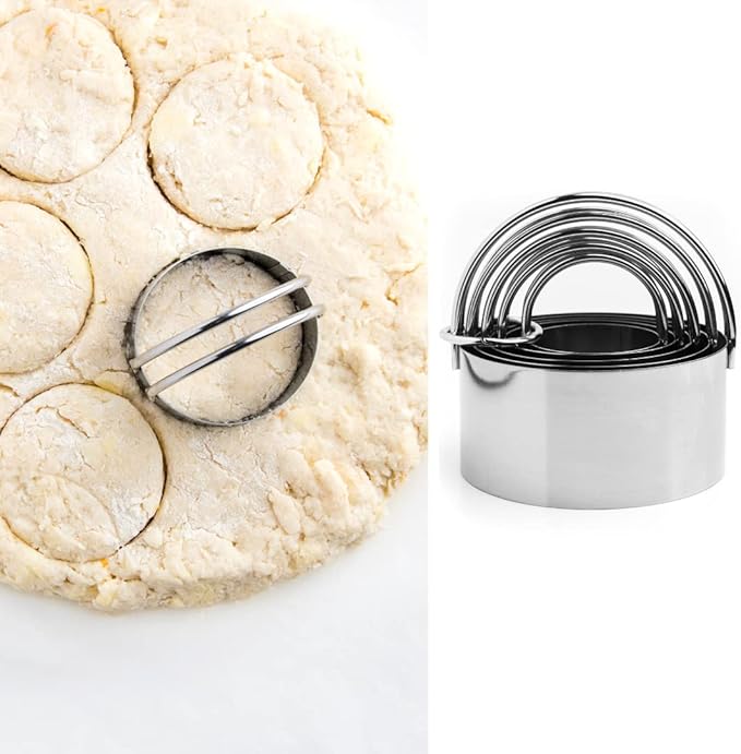 Cookie Cutter Kingdom, Halloween Cookie Cutters, 2 Pack, Stainless Steel, Beautful Coated Finish, Mold for Cakes Biscuits and Sandwiches (Biscuit Cutter - 5 pack)