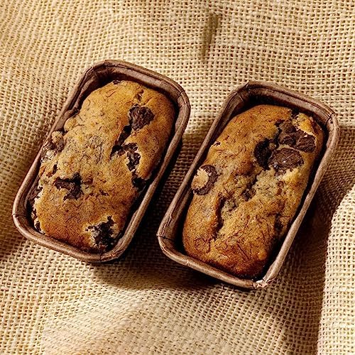 Valentines Day Gift Box of Gourmet Banana Bread and Chocolate Chip Cookies by Sweetness Central, Baked Fresh, 4 Banana Breads & 6 Chocolate Chip Cookies, Individually Wrapped to Arrive Moist