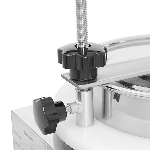 Lab Sifter Shaker, 125W Electric Sieve Shaker Lab Sifter Vibrating Sieve Machine with Display Screen, Capable of Screening Particles Ranging from 0.025 to 20 mm