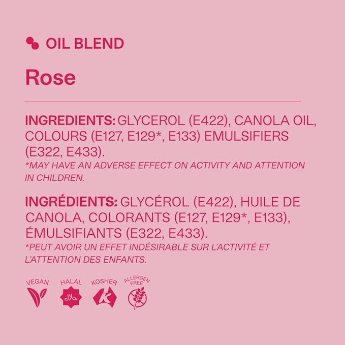 Colour Mill Oil-Based Food Coloring, 20 Milliliters (Rose)
