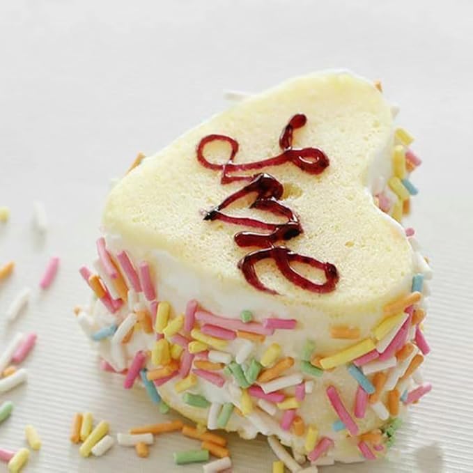 Sentovac Edible Pink Jimmies Sprinkles for Cake Decorating Baking | Cupcake Cookie and Ice Cream Toppers Cake Decorations| Celebrations Wedding Shower Party Chirstmas Supplies 78g/2.75oz