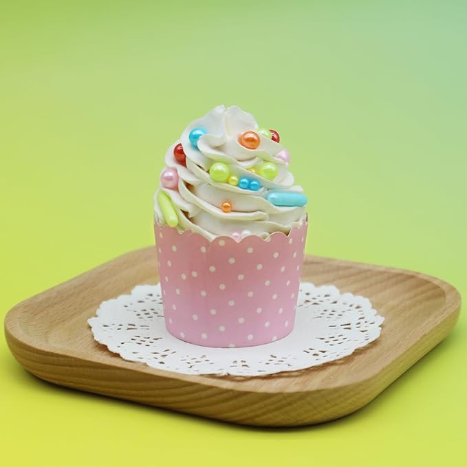 Rainbow Sprinkles for Cake Decorating, 4.6Oz Rianbow Rod and Pearl Sprinkles Mix for Baking, Cupcake, Cookie, Ice Cream, Donuts and Cake Decorating