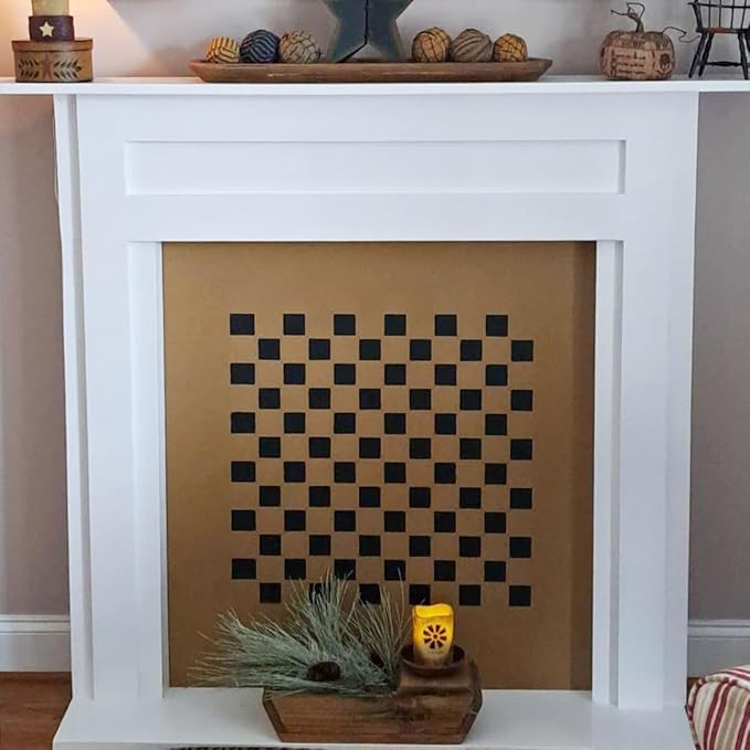 Geometric Stencils for Crafts 6" Reusable Texture Stencils Layering Stencil for Painting on Wood Wall Furniture Fabrics