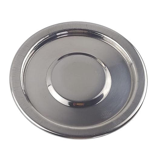 LABALPHA Lab Sieves Pan with Lid, 4'' Diameter, 304 Stainless Steel