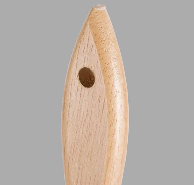 AME D’ESSENCE (Set of 2) Pastry Brushes – 1-Inch & 1½-Inch Nylon Bristle Basting Brushes with Lacquered Hardwood Handles for Baking, BBQ, and Marinades