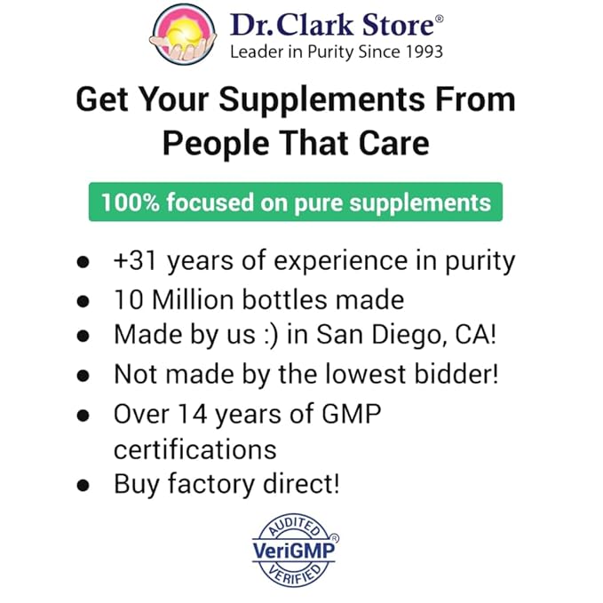 Dr. Clark Store Baking Soda – 1 Cup, Superior Purity, Aluminum-Free & Chemical-Free for Household & Personal Use