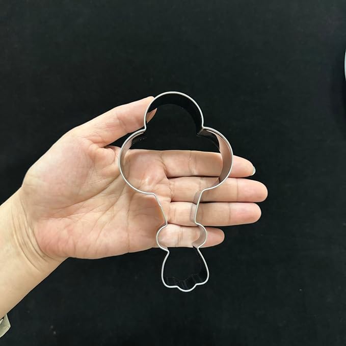 Balloon Cookie Cutter-4.5 Inch-Diswasher Safe-Metal Bunch Cookie Cutter Shape for Baking