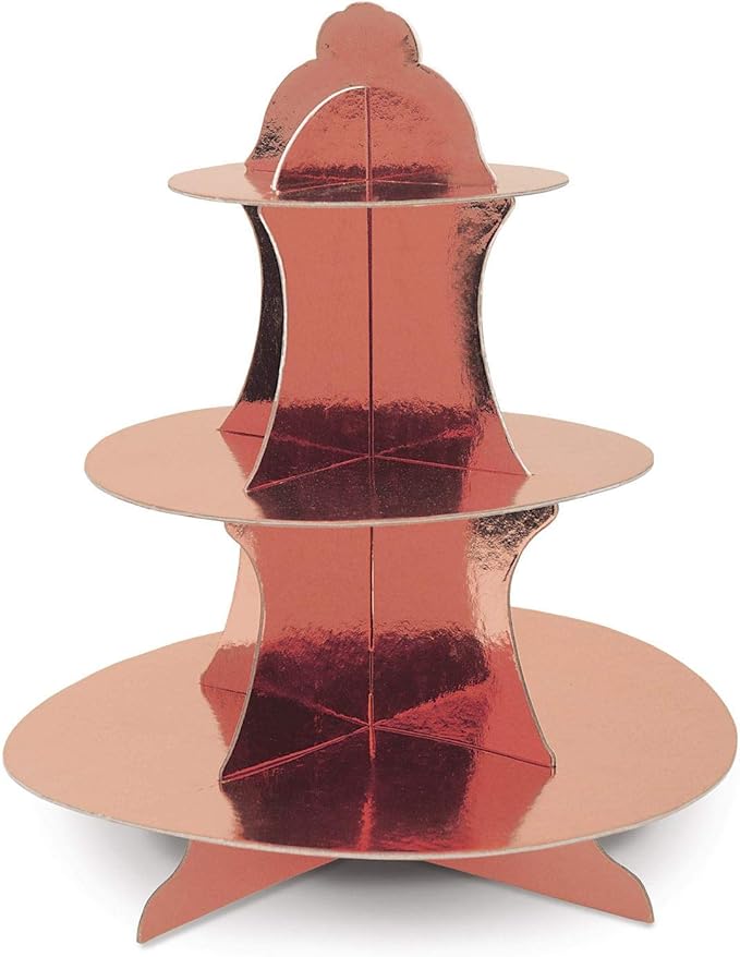 Metallic Cupcake Stand Pack of 2