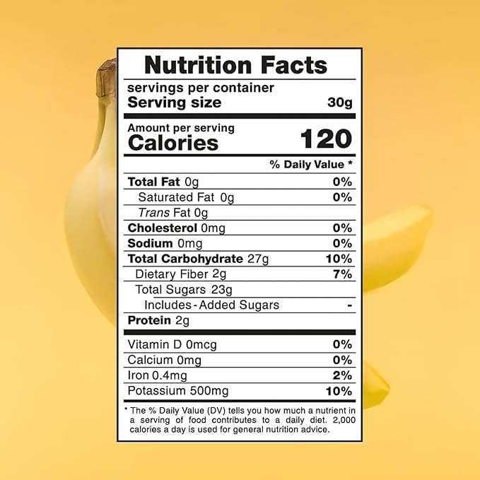 DARLAC FARMS Freeze Dried Banana Powder 8Oz, Natural ingredients, Nutrient-rich, Vegan, No Add Sugar, Preservative-free, Convenient zip-lock Pouch, Perfect for Smoothies, Baking, Seasoning