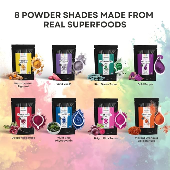Plant-Based Natural Food Color Powder by Chefmaster, No Artificial Dyes, Annatto Powder for Icing, Fondant, Buttercream & Decorating, Quality Crafted in California USA, Orange, 4 oz