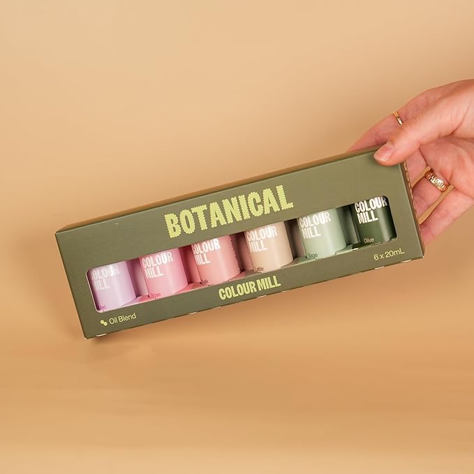 Colour Mill Oil-Based Food Coloring, 20 Milliliters (Botanical Pack)