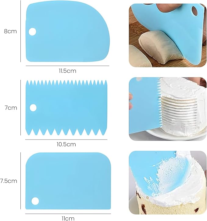 Icing Bags And Tips Set,Frosting Bags and tips,100 Disposable Icing Bags and Piping Tips For Cupcakes, Cookies, Cakes,Baking (120)