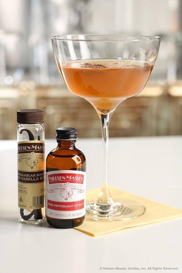 Nielsen-Massey Pure Peppermint Extract for Baking and Cooking, 2 Ounce Bottle
