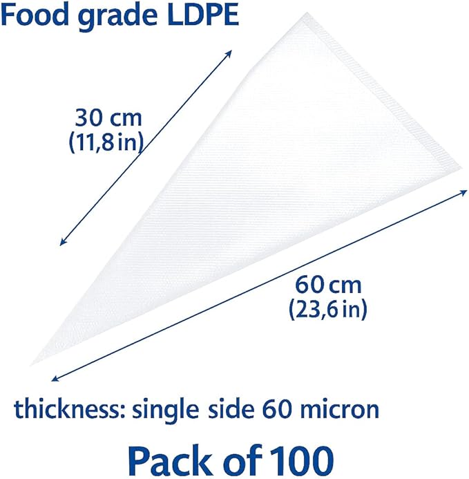 Disposable Piping Bags Roll, Professional Pastry Decorating Bags