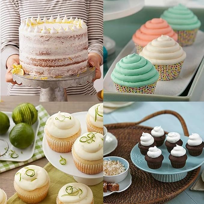 Icing Piping Tips Set,Stainless Steel Frosting Piping Kit,Pastry Cake Decorating Tips Baking Tools For Cookies Cupcake Decorating Kit (49)