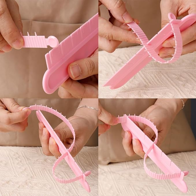 5PCS Cake Arch Guide Tool, Cake Curved Decorating Tools, Fondant Tool Cake Swag Marker, Convenient for Beginners to Use