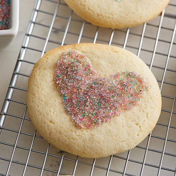 Edible 5 Ounce Fine Decorative mix Rainbow Sanding Sugar Sprinkles for Baking,Colorful Sparkling Crystals for Cakes, Cookies, Cupcakes, Ice Cream Topping and Rimming Sugar