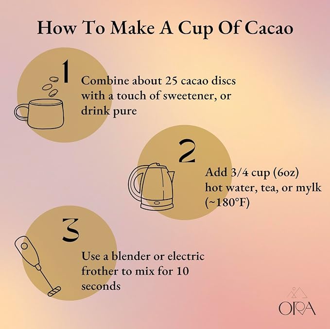 ORA Ceremonial Cacao Kit (Variety, 12pk)
