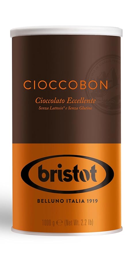 Bristot Cioccobon Cioccolato Eccellente – Premium Italian Hot Chocolate Mix – 2.2 lb – 1 kg