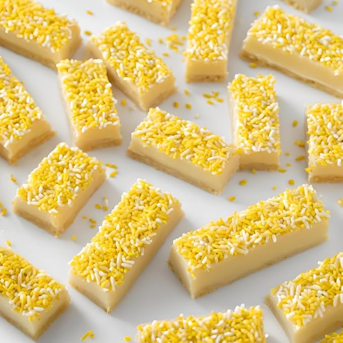 Olive & Vine Yellow Soft Sprinkles, Subtle Sweetness, For Baking & Desserts, Rich Tradition, Authentic Taste, For Global Recipes (5.76 Ounce)