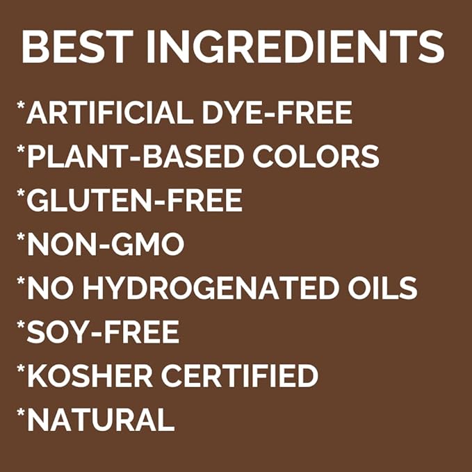 Color Kitchen Dark Cocoa Sprinkles Natural Ingredients Baking Cake Decorations, Ice Cream, Cookie, Artificial Dye-free, Plant-Based Colors, Gluten-Free, Non-GMO, No Hydrogenated Oils, Soy-Free, Kosher, 2 LB