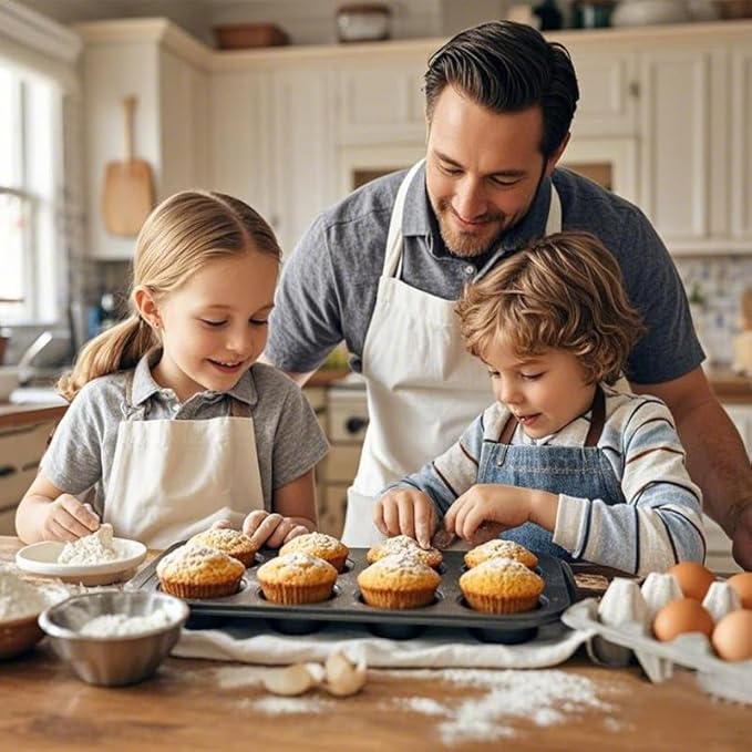 SUKIMI Soft and Fluffy Muffin Mix 400g, Dairy-free Muffin and Cupcake Mix, Low Carb and Low Sugar, Easy Baking Mix for Quick Breakfast and Party Treats