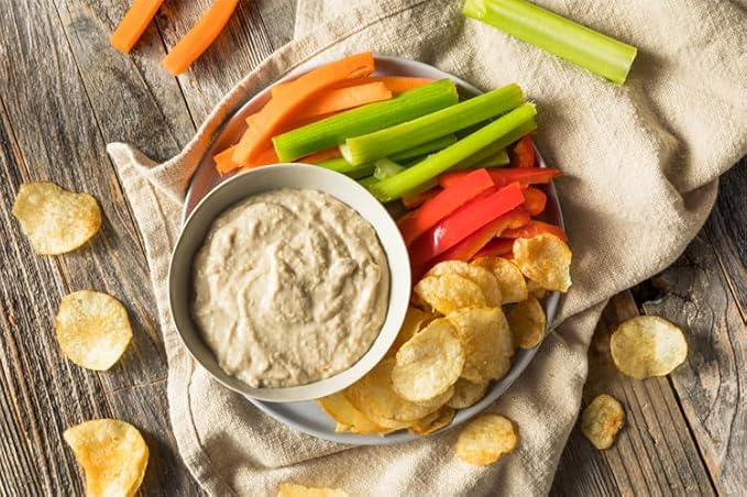 A Blend Above Bacon Horseradish Dip Mix, 1oz (3 Pack), Gluten-Free, No MSG, All Natural, No Preservatives, Vegetable Dip, Keto Friendly, Low Carb, Easy to Make
