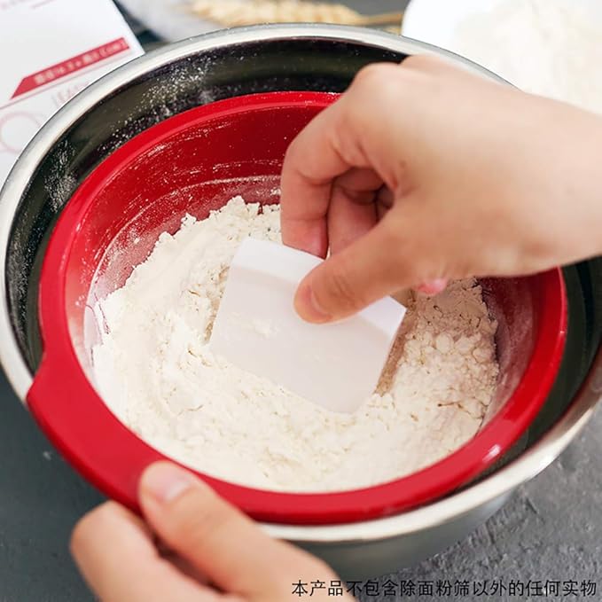 Sifting Pan Fine Mesh Strainer/Flour Sieve/Icing and Sugar Sifter,60 mesh 11 inch