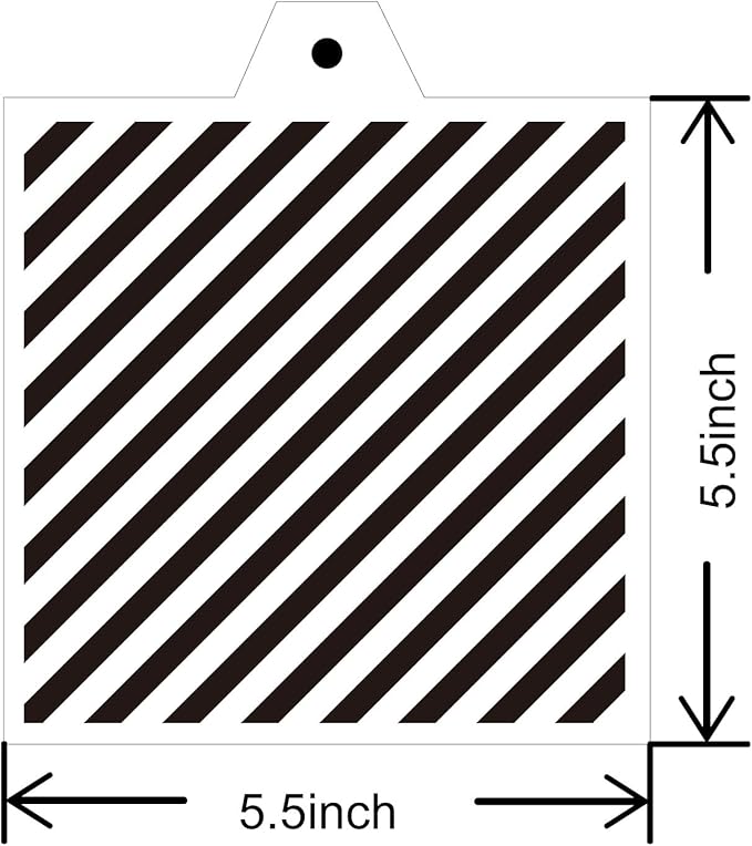16 Pcs 5.5x5.5in Cookie Stencil DIY Royal Icing Baking Stencils for Royal Icing Cookies, Airbrush Cookies; Sugar Cookie Stencils,Craft Painting, Stencil Genie Stencils (Essential)