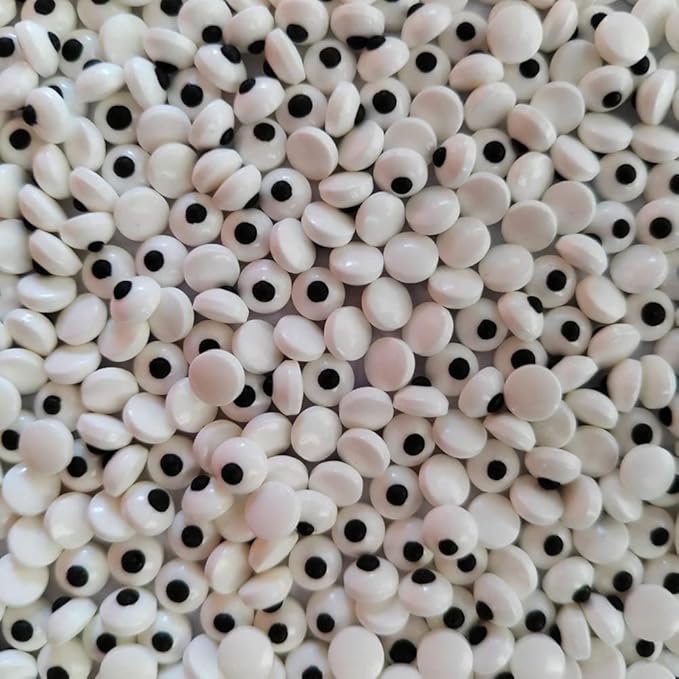 Candy Eyes - Halloween Sprinkles - Cake Sprinkles - Candy Eyeballs - Cupcake and Cake Topper - Edible Eyes for Decorating - Mini Eyes 2.82 Ounce