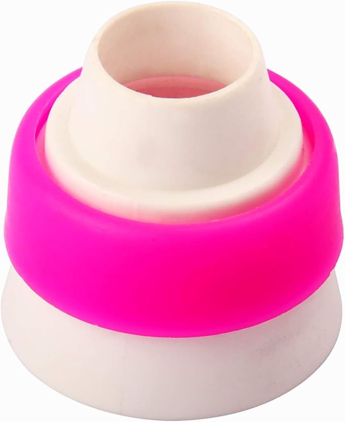 65 Pieces Stainless Steel Large Russian Piping Tips Kit,1 Cleaning Brush,2 Plastic Coupler,2 Leaf Icing Tip,10 Pastry Bags,Cupcake Dessert Baking Tools for Cake Decorations