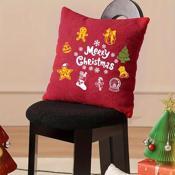 DGAGA 23PCS Christmas Silk Screen Stencils and Chalk Paste Stencils Transfers Chalk Ink Xmas Reusable Self Adhesive Silk Screen Printing Stencil for Painting on Wood,Christmas Tree Sign Home Decor