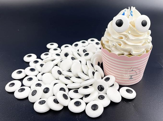 Chrismtas Sprinkles Pearl Sugar Eyeball Candy 120g/ 4.2oz Baking Edible Cake Decorations Cupcake Toppers Cookie Decorating Ice Cream Toppings