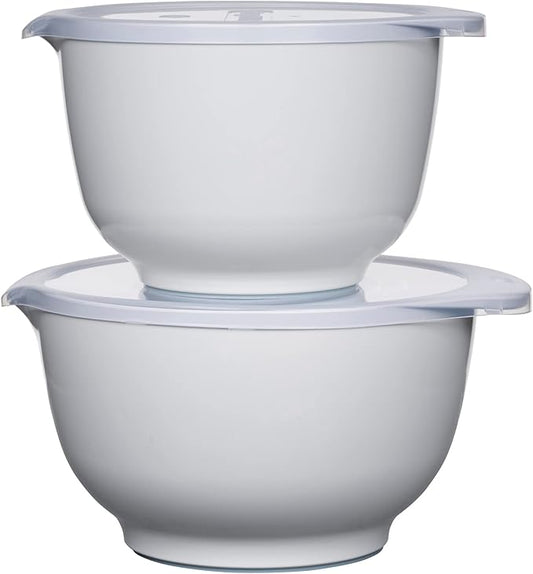 Rosti Precision Craft Mixing Bowl Set 2 Pcs Elevate Your Culinary Experience Stylish Nesting Bowls for Effortless Cooking and Baking
