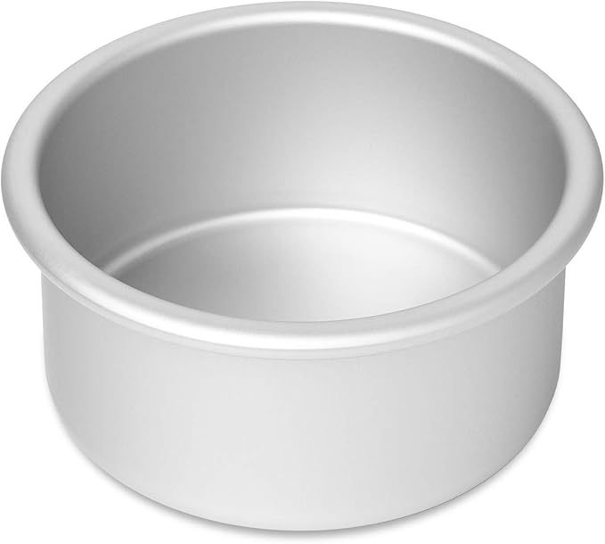 LAST CONFECTION 4" x 2" Aluminum Round Cake Pan - Professional Bakeware