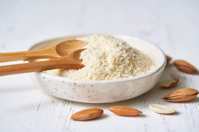 Food to Live Organic Almond Flour, 8 Pounds — Extra Fine Blanched Prime Meal, Non-GMO, Low Carb, Culinary Grade, Kosher, Keto, Paleo and Vegan Super Powder, Bulk