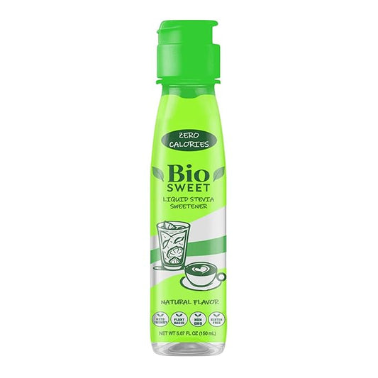 BioSweet Stevia Drops - Natural Flavor | Zero Calorie Liquid Sweetener | Non GMO, Keto & Diabetic Friendly, Gluten Free, Vegan | Nothing Artificial | 3,000 drops (5.07 Fl Oz)