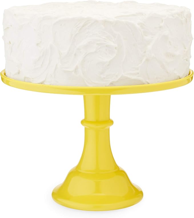 Twine Yellow Melamine Cake Stand, Cupcake Stand, Home Decor, Food Service, Dessert Accessory, Yellow, Set of 1