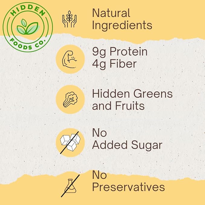 Hidden Foods Cinnamon Pancake Golden Brown Monk Fruit Cinnamon Bun Pancake - Fiber and Protein Churro Pancake Mix with Wheat & Oat Flour Blend of Vegetables - Fully Fiber Waffle Mix Meal 2 Pack